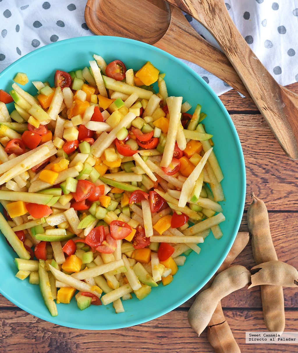 receta ensalada de fruta y verdura